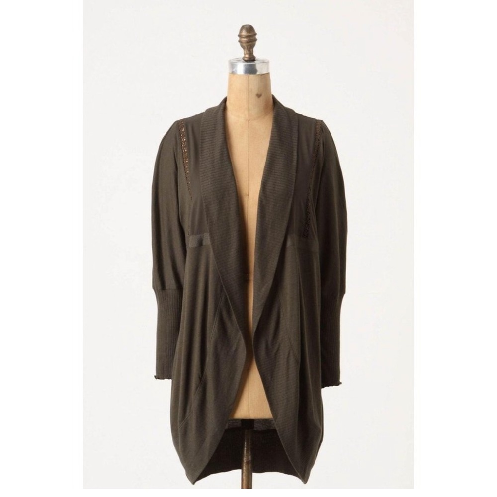 Anthropologie Tiny Bavarian Cardigan Open Ribbon Medium